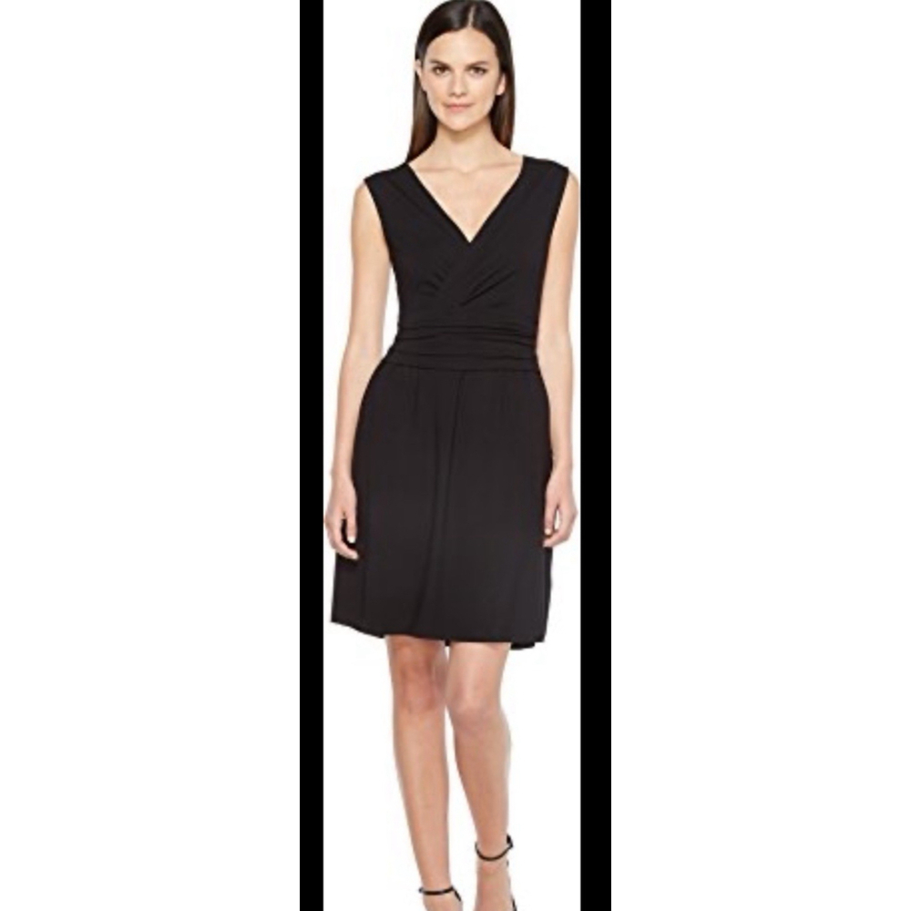 Lilla P Little Black Dress Flattering Silhouette Date Night Polished Sleek Glam